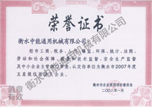 榮譽資質(zhì)